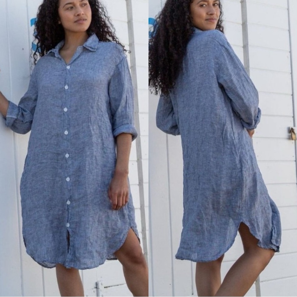 CP Shades Blue Mini Dress